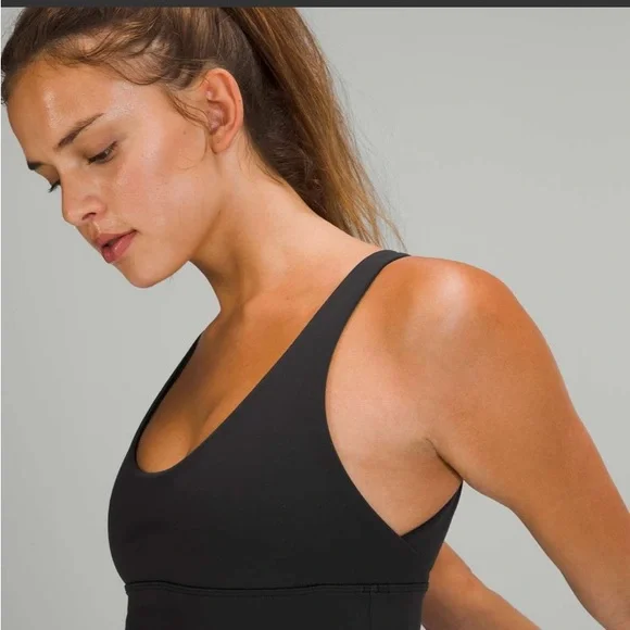 lululemon athletica Black Reversible Sports Bra Black and Heritage Camo size 8 - Picture 3 of 11